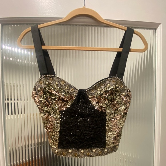 UNSIGNED Beaded Bustier - Picture 3 of 10